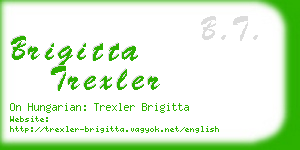brigitta trexler business card